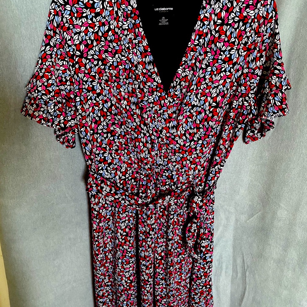 Liz Claiborne patterned dress